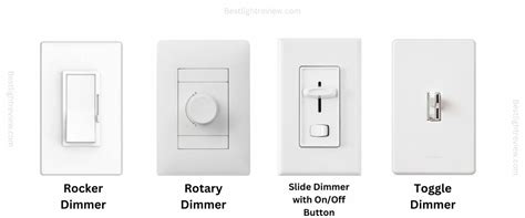 Types of Dimmer Switches 